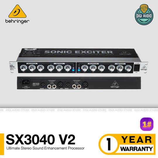 Behringer SX3040 - 2 channel Sound Enhancement Processor with Sonic Exciter and Bass Processor