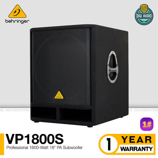 Speaker Subwoofer Pasif 1600 Watt 18 Inch Behringer Eurolive VP1800S - 1 Unit Speaker
