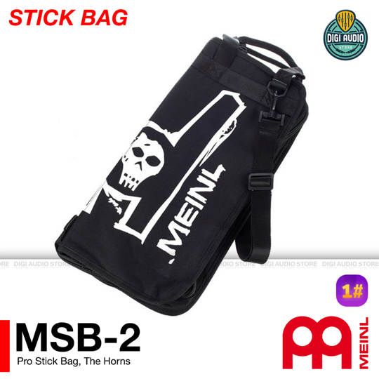 Tas Stik Drum Meinl MSB-2 Stick Bag The Horns - Original