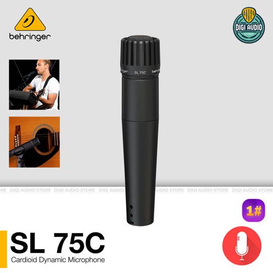 Microphone Dynamic Cardioid Behringer SL 75C - SL75C