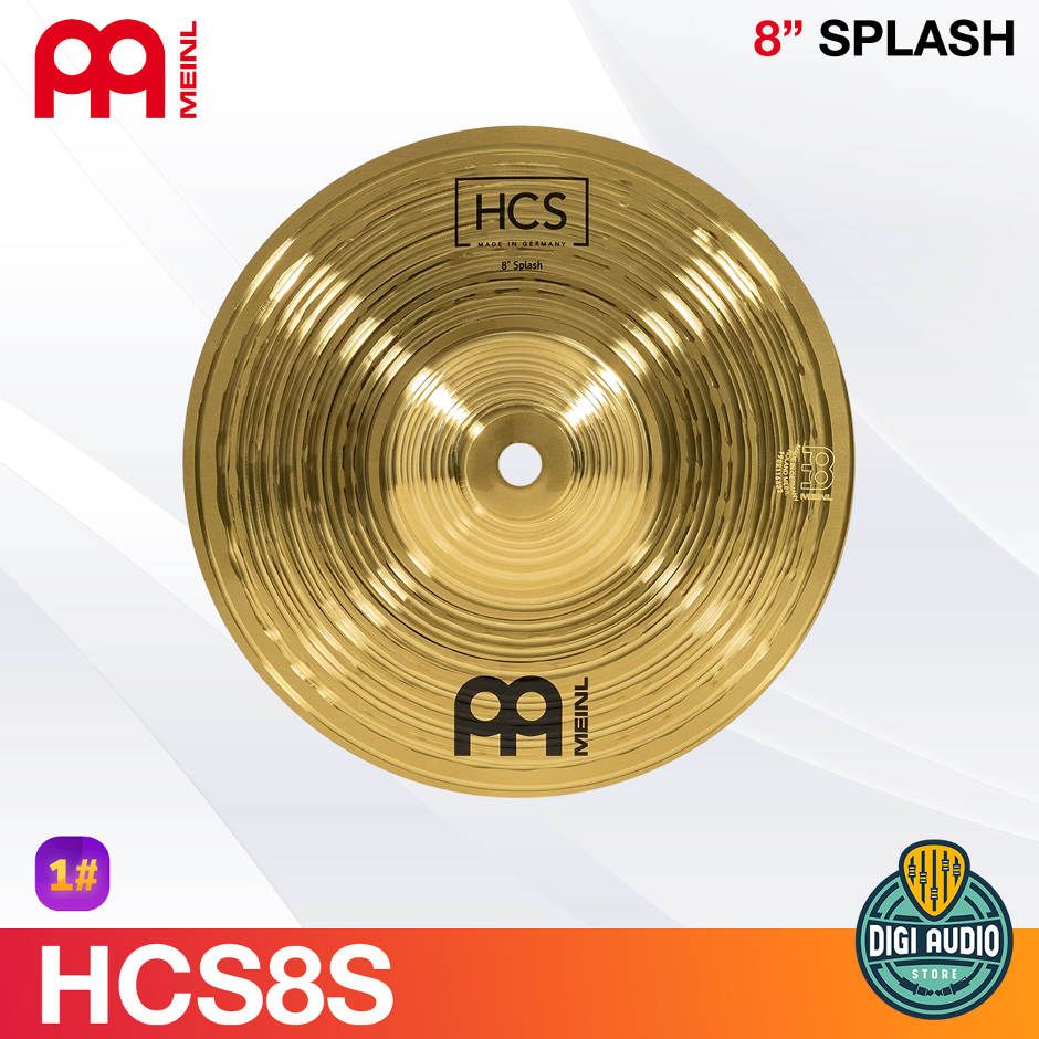 Cymbal Drum 8 inch Splash Meinl HCS - HCS8S