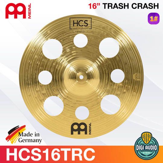 Cymbal Drum 16 inch Trash Crash Meinl HVS - HCS16TRC
