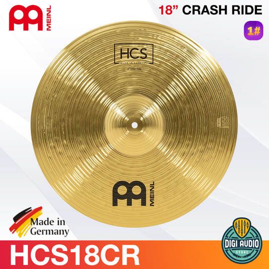 Cymbal Drum 18 inch Crash Ride Meinl HCS - HCS18CR