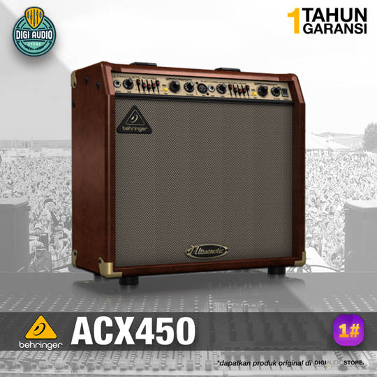 Ampli Gitar Akustik Behringer Ultracoustic ACX450 - 45 Watt - 2 Channel