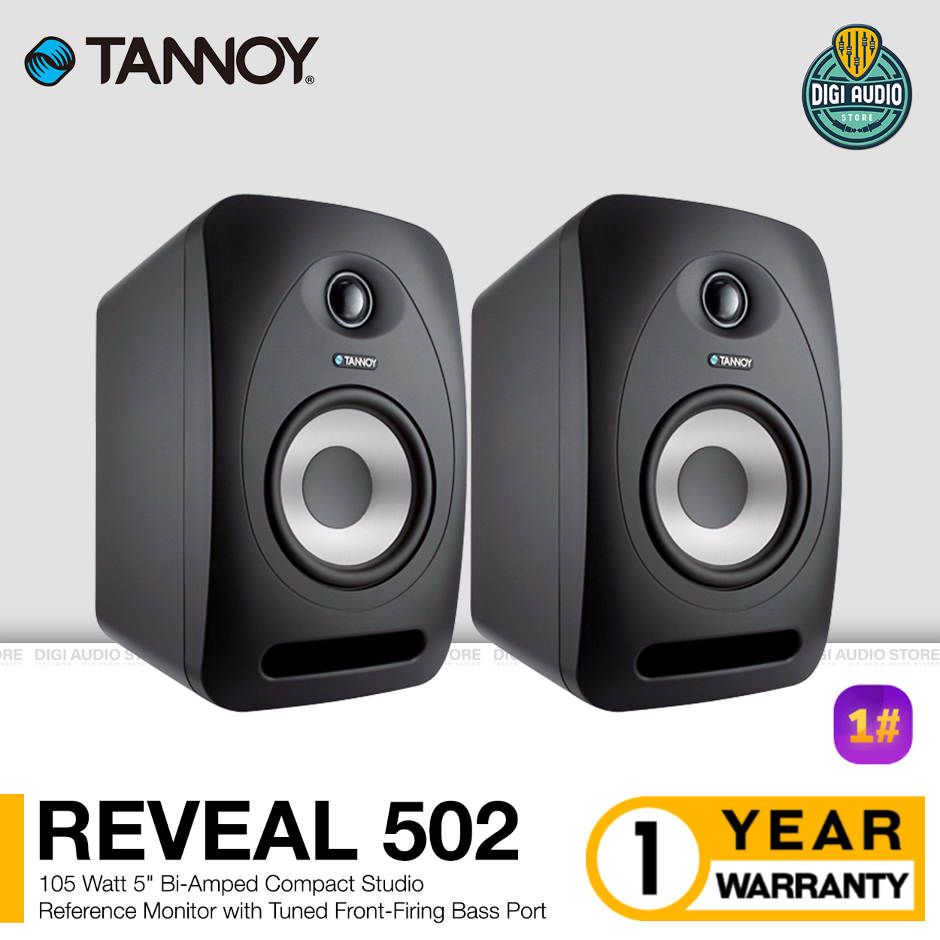 Speaker Studio Reference Monitor TANNOY Reveal 502 - 5 inch 105 Watt