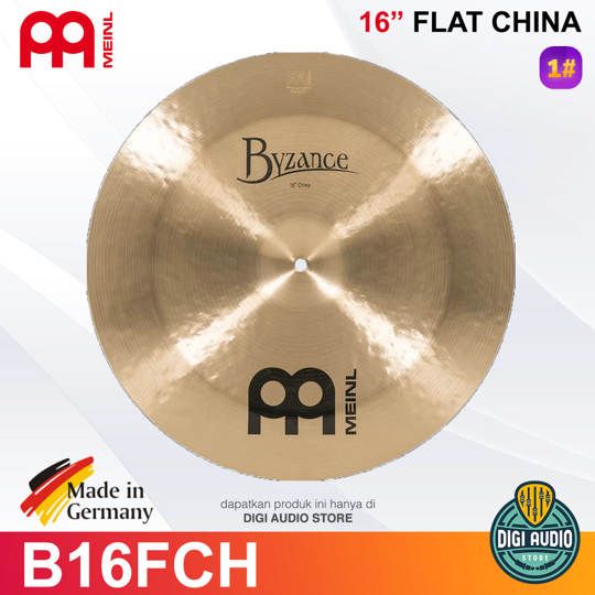 MEINL Cymbal Byzance Traditional 16 inch Flat China B16FCH