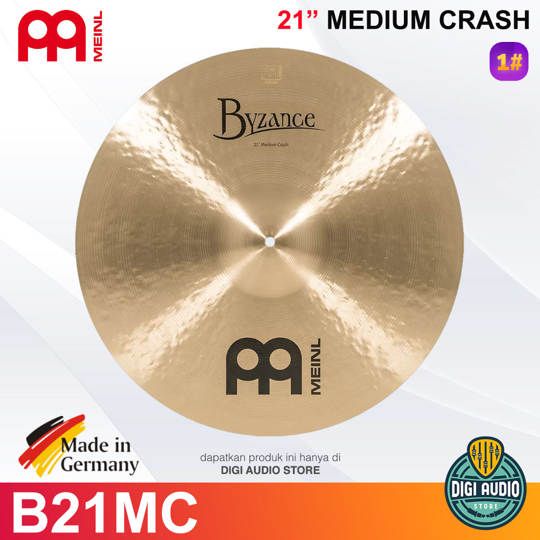Meinl Cymbal Byzance Traditional B21MC 21 inch Medium Crash