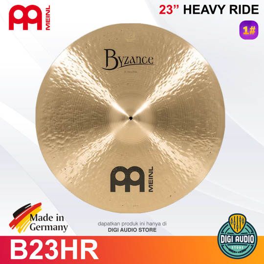 MEINL Cymbal Byzance Traditional 23 inch Heavy Ride B23HR