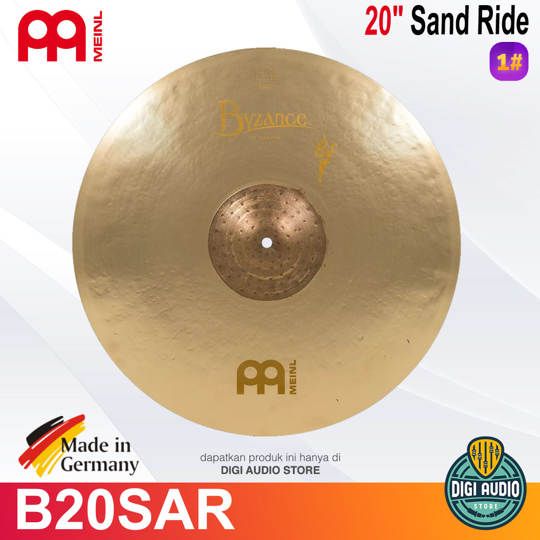 Meinl B20SAR 20 inch Sand Ride Cymbal Byzance Vintage
