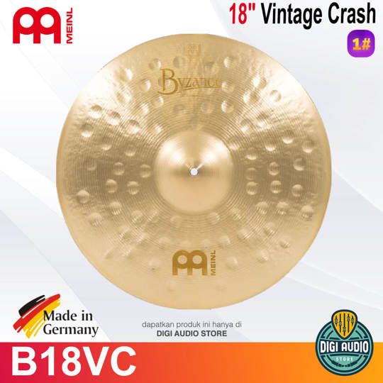 Meinl B18VC 18 inch Vintage Crash Byzance Vintage Cymbal