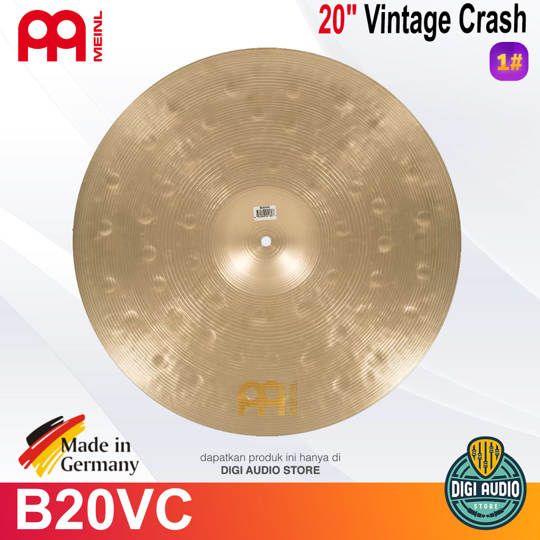 Meinl B20VC 20 inch Vintage Crash Byzance Vintage
