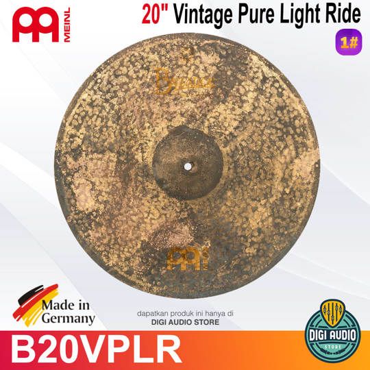 Meinl B20VPLR  20 Vintage Pure Light Ride Byzance Vintage