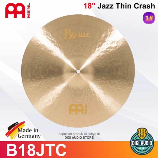 Meinl B18JTC 18 inch Jazz Thin Crash Byzance Jazz