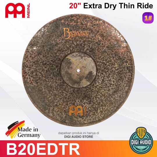 Cymbal Drum 20 inch Extra Dry Thin Ride - Byzance Extra Dry B20EDTR