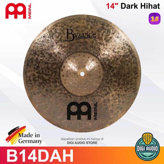 Meinl Byzance Dark 14 inch Dark Hihat Cymbal - B14DAH