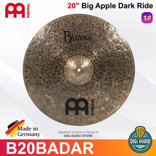Meinl Cymbal B20BADAR Byzance Dark 20 Inch Big Apple Dark Ride Cymbal