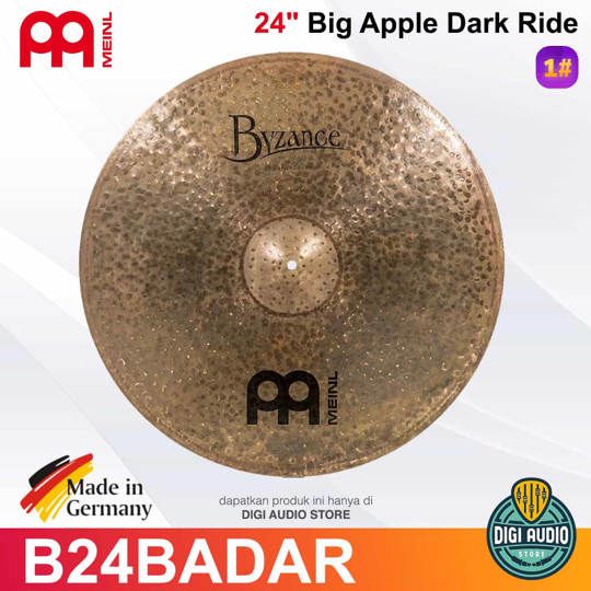 Meinl B24BADAR 24 inch Byzance Dark Big Apple Dark Ride