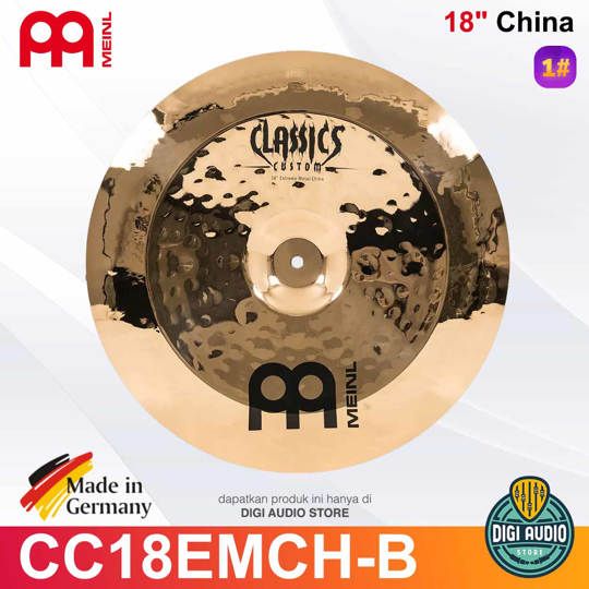 MEINL Cymbal CC18EMCH-B 18 inch China Classics Custom Extreme Metal