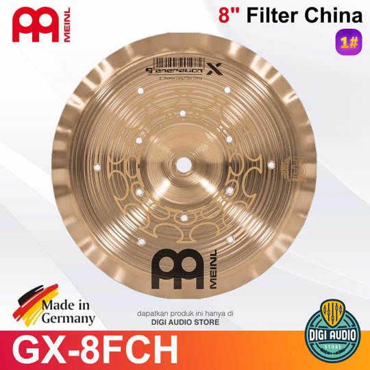 Meinl Cymbal GX-8FCH Generation-X 8 Inch Filter China