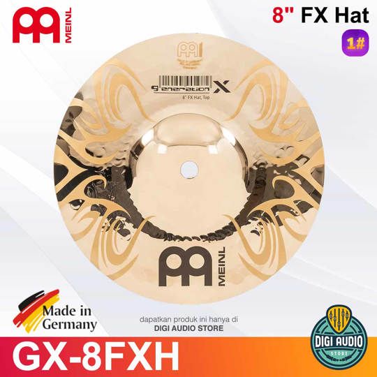 MEINL CYMBAL GENERATION X 8inc FX HAT - GX-8FXH
