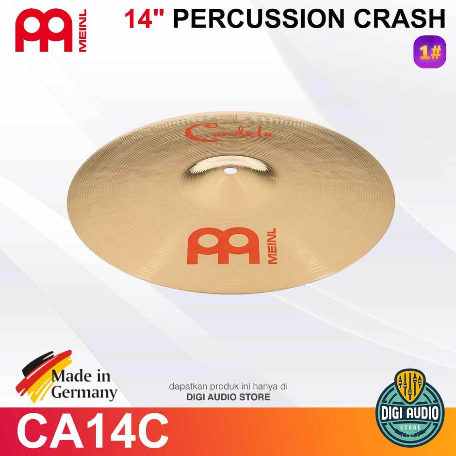 Meinl Candela Cymbal CA14C 14 inch Percussion Crash