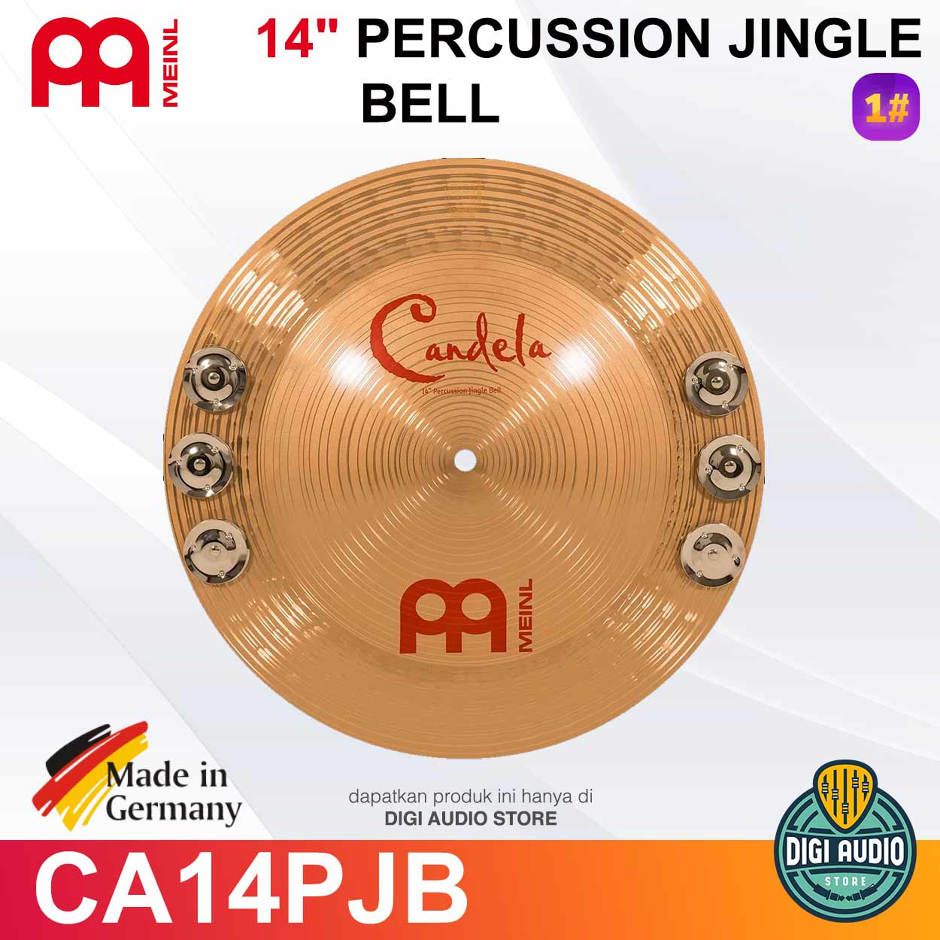 Meinl Cymbal CA14PJB Percussion Jingle Bell 14 Inch