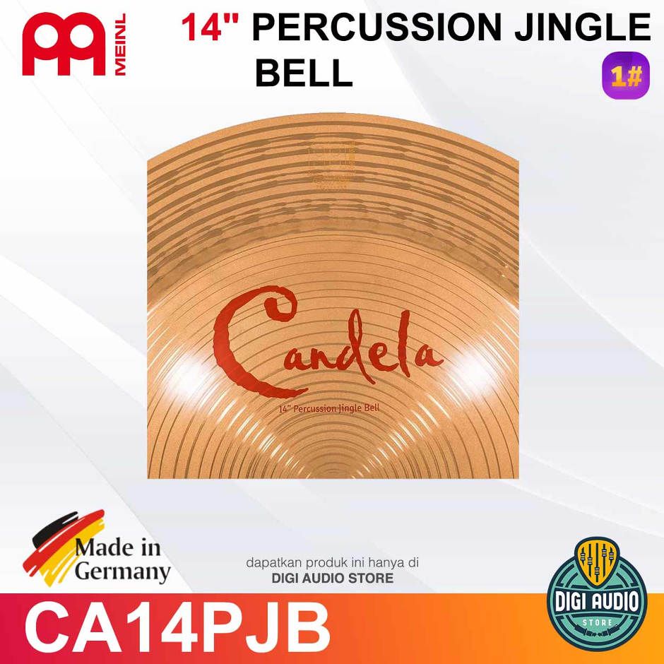 Meinl Cymbal CA14PJB Percussion Jingle Bell 14 Inch
