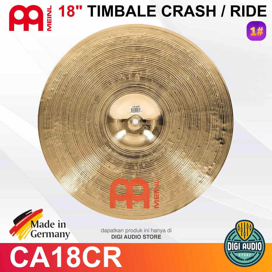 Meinl Candela CA18CR Cymbal 18 inch Timbale Crash Ride