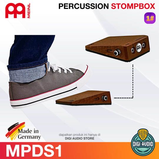 Percussion Digital Stompbox - 5 Programmed - Meinl MPDS1