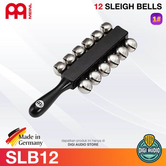MEINL Sleigh Bells Percussion 12 Jingle Bell - Meinl SLB12