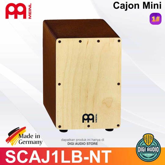 Meinl Mini Cajon SCAJ1LB-NT Natural Frontplate