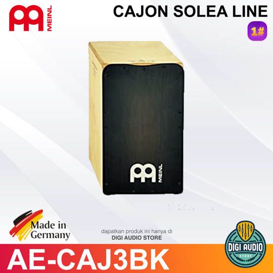 Meinl AE-CAJ3BK Artisan Edition Flamenco Cajon - Kahon Perkusi
