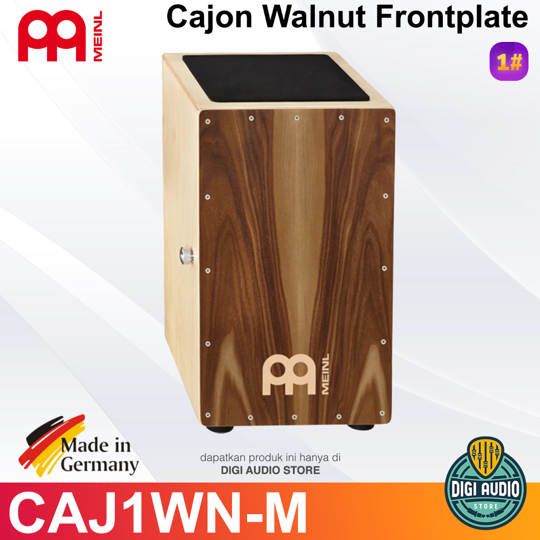 Meinl Percussion Modern Cajon CAJ1WN-M Cajon with Walnut Frontplate