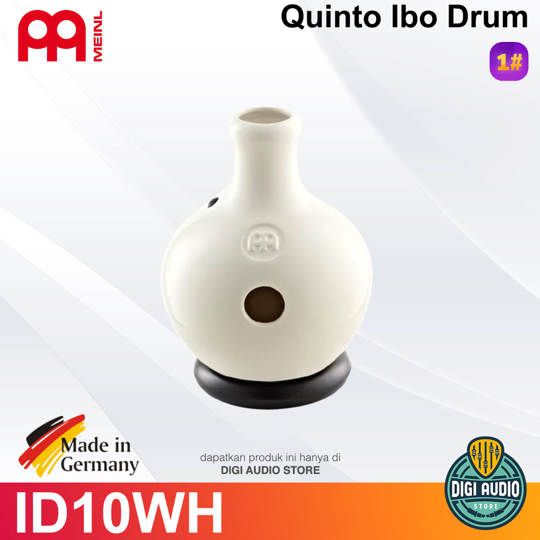 Meinkl ID10WH Quinto Ibo Drum, Ceramic, White