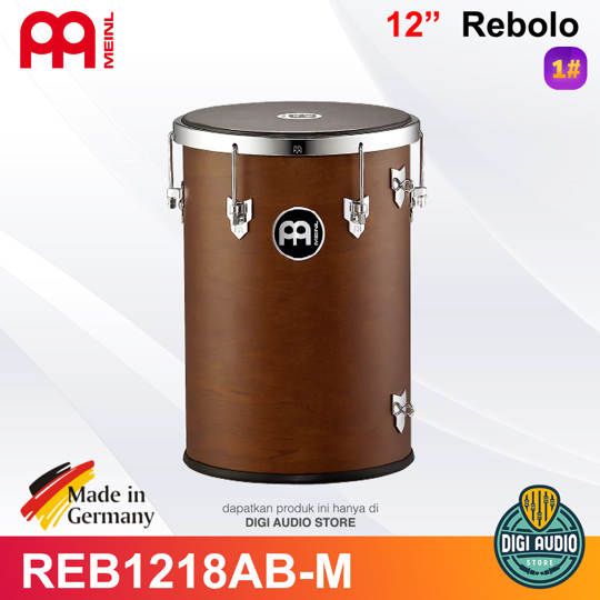 Meinl REB1218AB-M Rebolo, Wood, 12 inch x 18 inch African Brown