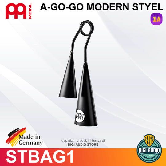 MEINL STBAG1 MODERN STYLE A-GO-GO BELL STEEL FINISH MODELS
