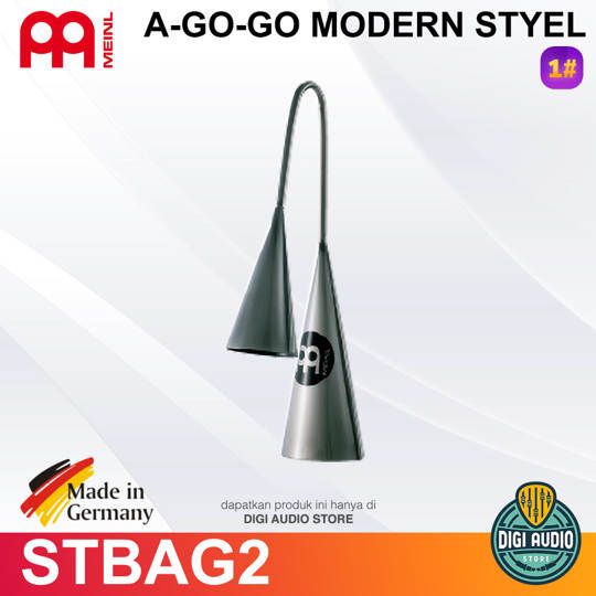 MEINL STBAG2 MODERN STYLE A-GO-GO STEEL FINISH MODELS