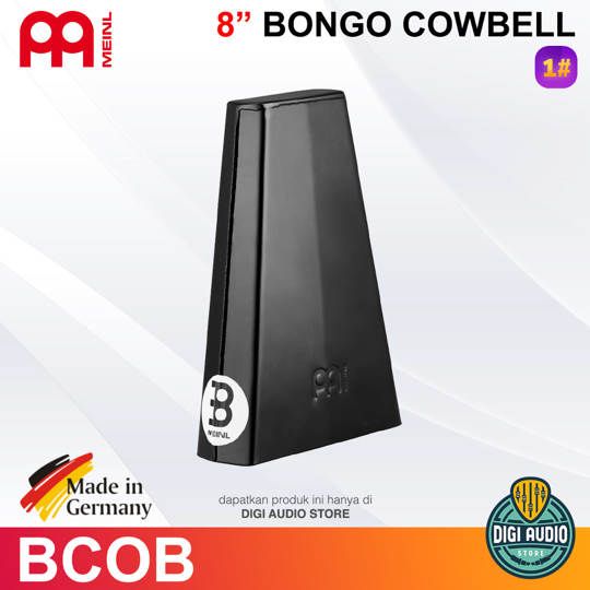 Meinl BCOB 8 inch Bongo Cowbell, Black