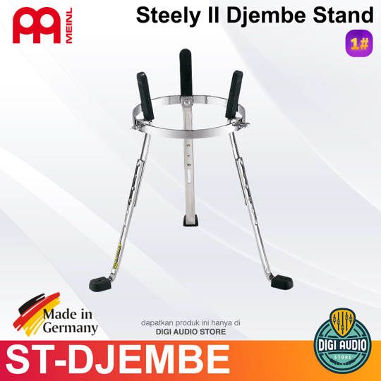 MEINL STEELY II DJEMBE STAND CHROME PLATED STEEL - ST-DJEMBE