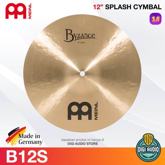 Meinl Byzance Traditional B12S 12 inch Splash Cymbal Drum