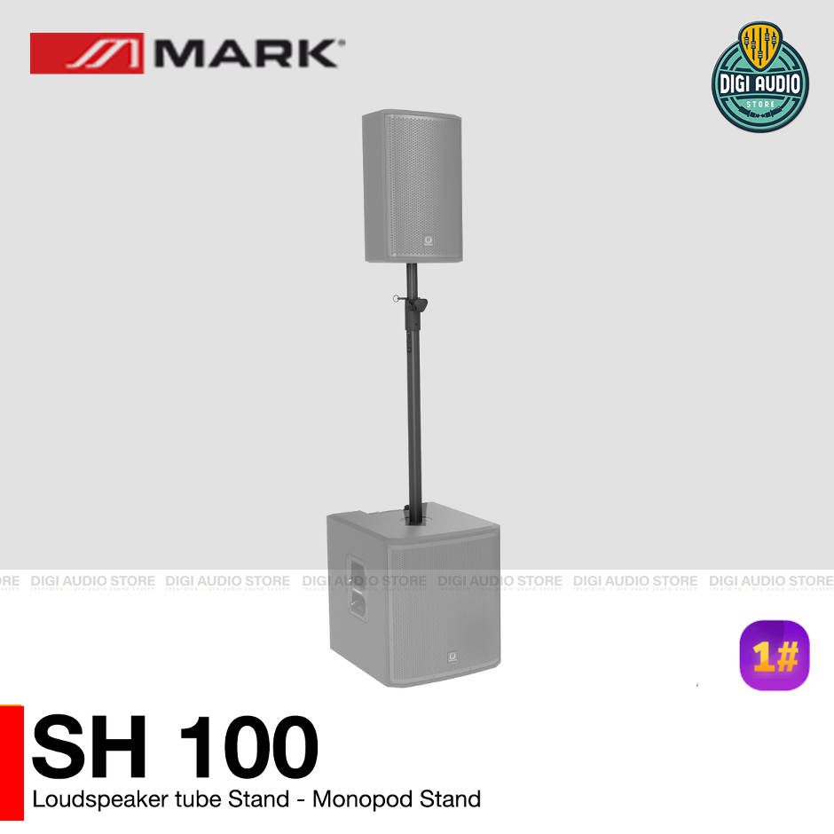 Stand Speaker Single Monopod - Stand Subwoofer to speaker satelit MARK SH 100