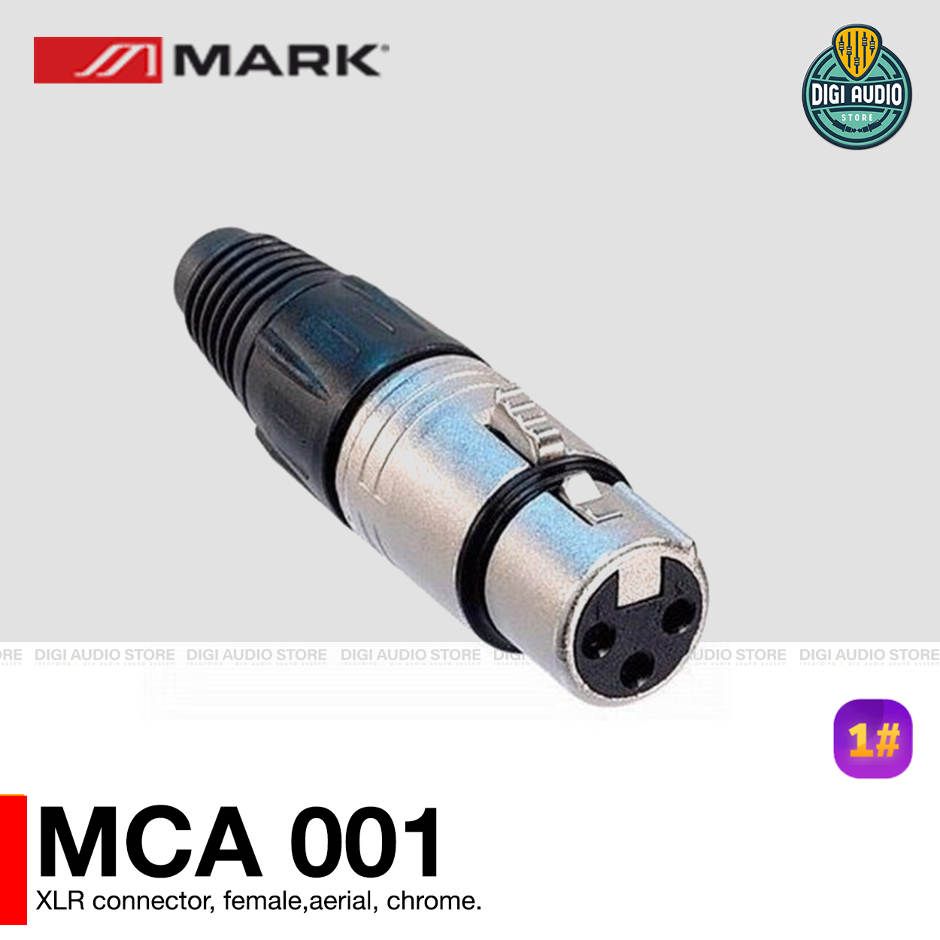 Mark MCA 001 - Konektor XLR Female - Cannon Jack
