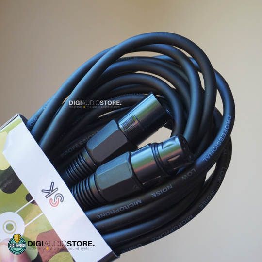 Kabel Mic Microphone XLR Male to Canon XLR Female Cable 9 Meter - Soundking BB105/9M - Soundking BB105/9M