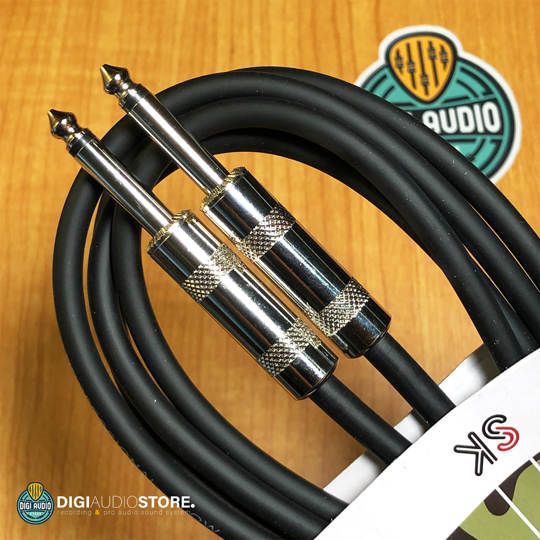 Kabel Jack Gitar & Bass Akai Mono - Cable Instrumen 1/4 TS - 3 meter - Soundking BC355