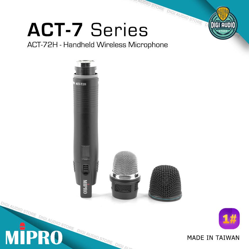 MIPRO ACT-72H Wireless Transmitter Handheld Microphone ACT-7 Series