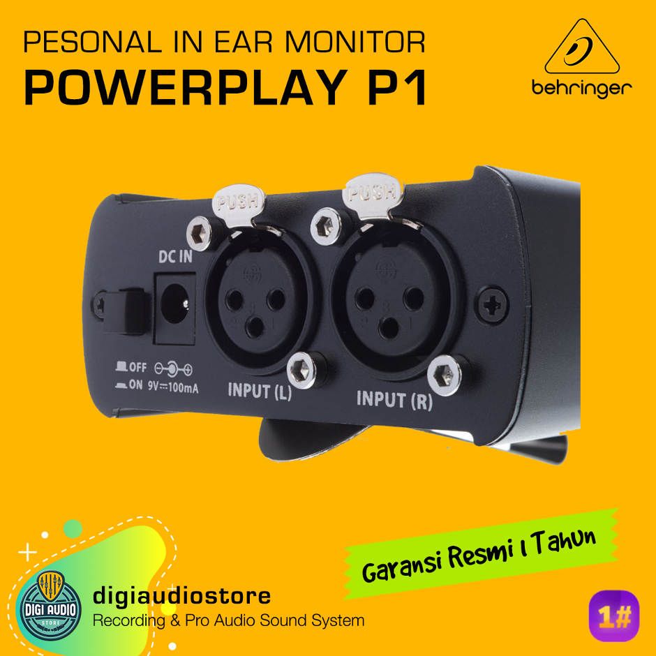 Persoanl in Ear & Headphone Monitor Amplifier Behringer Powerplay P1