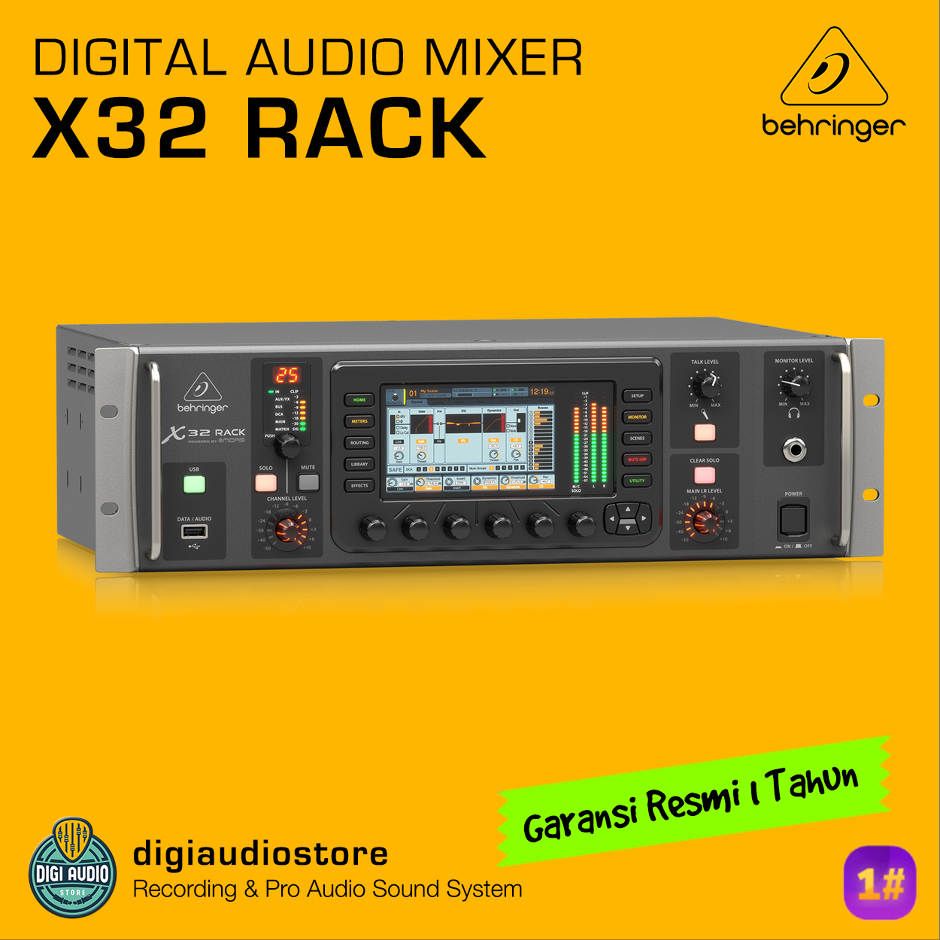 BEHRINGER RACK Digital Mixer 16 Channel with Midas