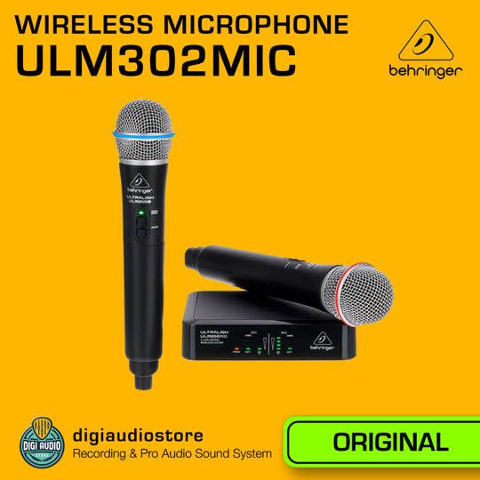 Wireless Microphone Behringer ULM302MIC - 2 Handheld Mic ULM 302