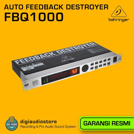 Feedback Destroyer & Parametric Equalizer Behringer FBQ1000