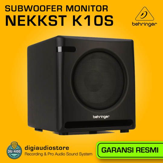 Behringer NEKKST K10S 10 inch Speaker Subwoofer Studio Monitor